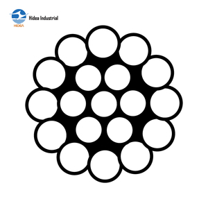 Yardımcı/telekom/inşaat/deniz uygulamaları için Hidea çelik kablo montajı 1x19 galvanizli adam iplikçik - Product Image 2