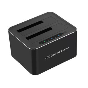 2.5 3.5HDD用多機能2ベイ外付けHddエンクロージャーデスクトップハードドライブエンクロージャー - Product Image 6