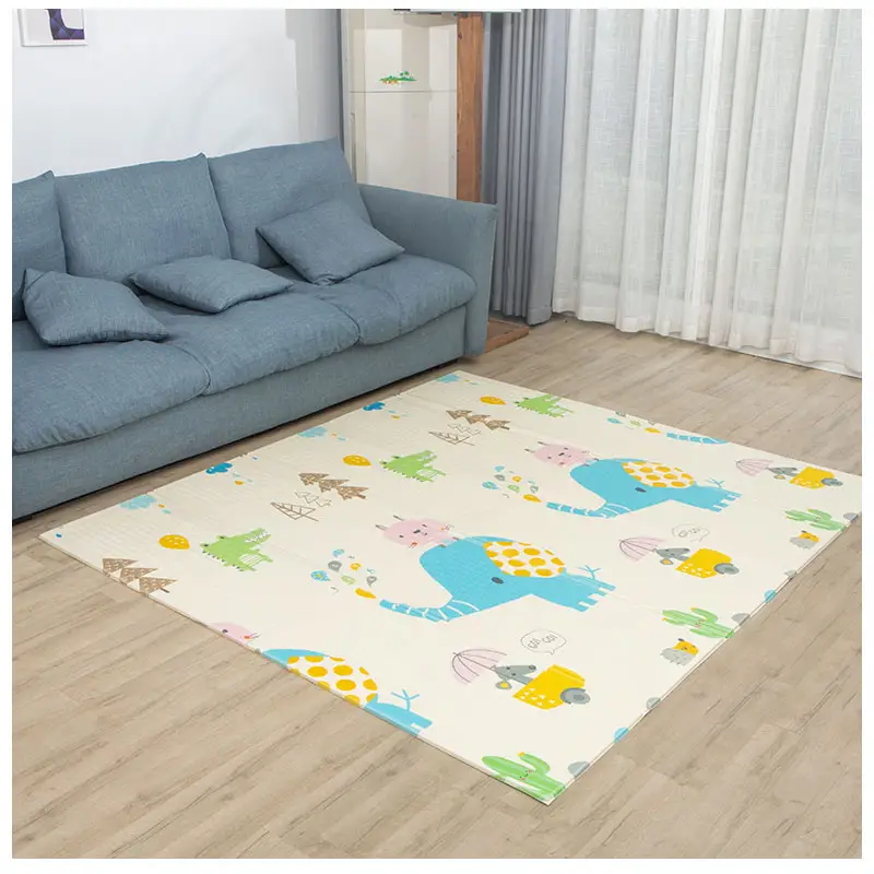 Alfombra de Juego plegable para bebés, alfombra para niños, alfombra para niños, alfombra para habitación de niños, Alfombra de juego de espuma para niños