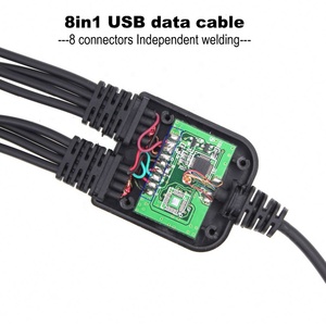 Mariosourcing USBプログラミングデータケーブル8IN1はBAOFENG-HYTERA-TK-TYT 8 in 1、プログラムケーブルで動作します - Product Image 2