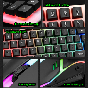 Wholesale <strong>Custom</strong> Gamer <strong>Keyboard</strong> Teclado Backlit RGB Mechanical <strong>Keyboard</strong> Mouse <strong>Computer</strong> Gaming <strong>Keyboard</strong> and Mouse Combos - Product Image 3