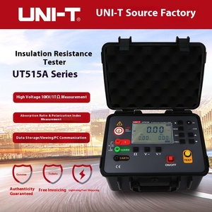 UNI-T UT515A Digitaler Isolation widerstands <span class=keywords><strong>tester</strong></span> 10KV Hochspannung nur für Megger 1TΩ Shake Meter Display Digital - Product Image 5