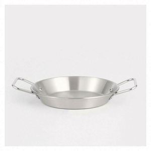 ステンレス鋼50cmスペイン製10人用ポットフライパンセットグリル料理2つの耳深い鋳鉄スキレットPaellaパン - Product Image 6