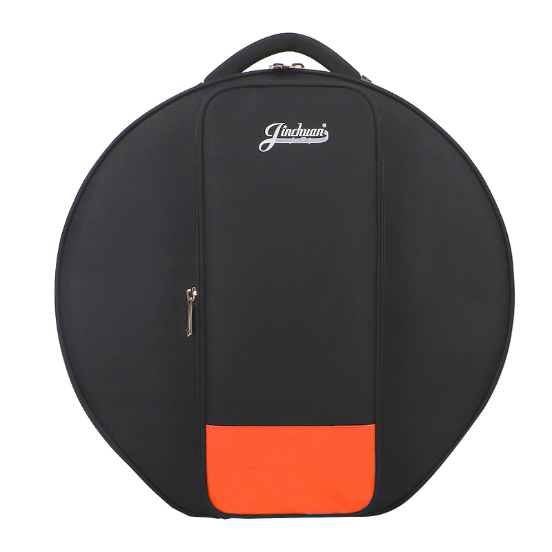Black with orange