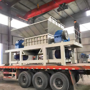 <strong>Manufactured</strong> in China Car Tire Shredder Truck Tire <strong>Recycling</strong> Production Line Waste Rubber Grinder