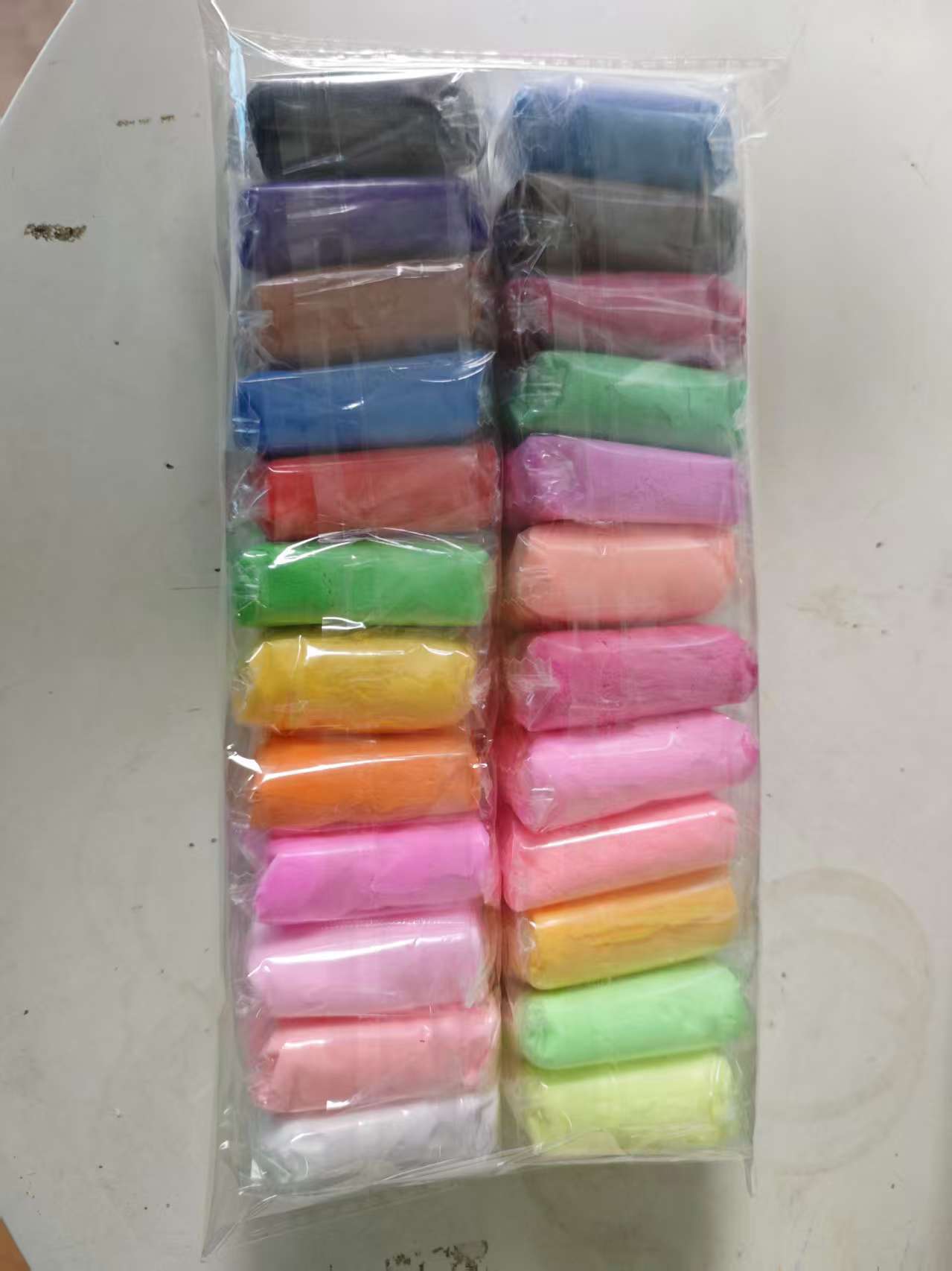 24 Colors, 7g Each, Candy Bag Packaging