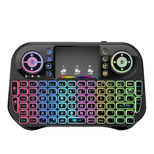 Backlit I10 Wireless Mini <strong>Keyboard</strong> 2.4Ghz Smart Remote <strong>Control</strong> for <strong>Android</strong> TV Box I10 Backlight Air Mouse - Product Image 1