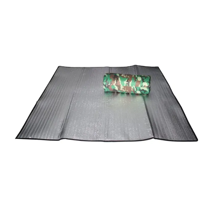 Tragbare wasserdichte faltbare Aluminium Eva Folie Isomatte für Camping Double Side Picknick Decke Mat