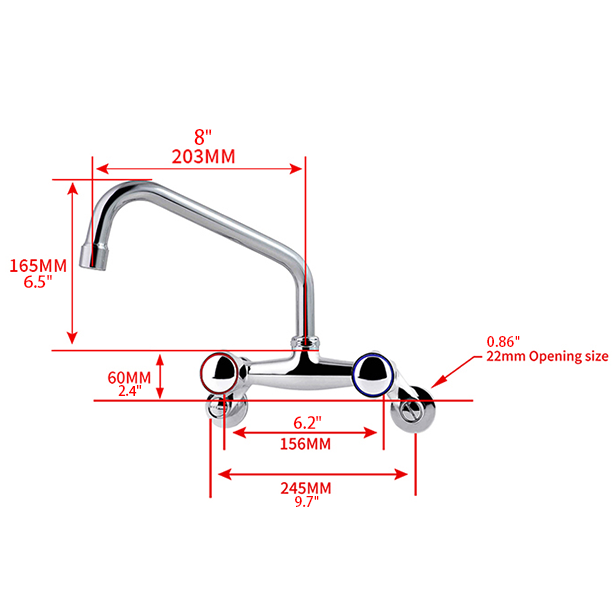8-inch flat pipe
