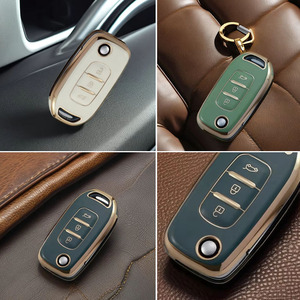 For Renault 3-Button Flip Fob <strong>Key</strong> Shell Case Remote Cover for Clio Twingo Megane Scenic Laguna <strong>Espace</strong> Kangoo Safrane Cars Access - Product Image 4