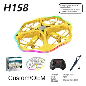 Çift kamera uzaktan kumanda ile özelleştirilmiş H158 GPS UFO Quadcopter akıllı engel kaçınma dublör uçan özellikleri - Product Image 4