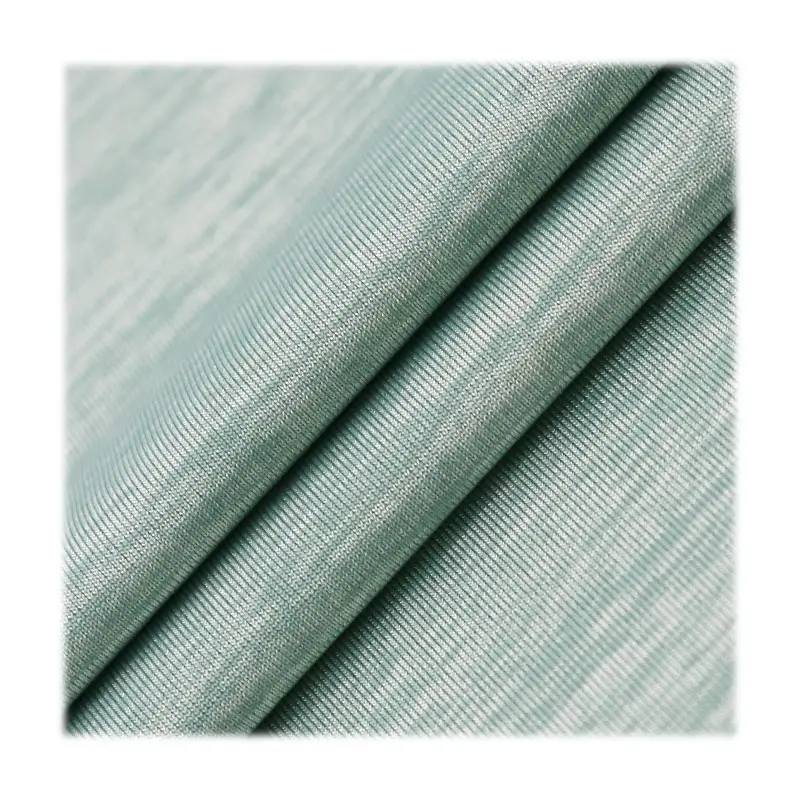 Filato per maglieria elastico personalizzato in fabbrica nylon 40 poliestere 54 spandex 6 tessuto per costumi da bagno morbido di colore misto prezzo all'ingrosso