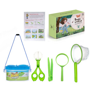 6 parça Bug Catcher kiti köy Explorer açık oyuncak böcek koleksiyonu doğa görüntüleme çocuklar için Set - Product Image 5