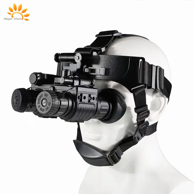 Hope-Wish Caméra thermique infrarouge optique 4X binoculaire/monoculaire infrarouge à longue portée pour vision nocturne