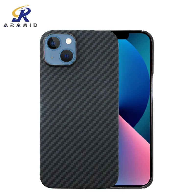 Free Shipping Eco Friendly High Quality Aramid Carbon Fiber Cell Phone Case For iPhone 14 Pro