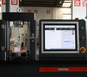 Macchina per prove di compressione del cemento automatica per Computer a pressione del calcestruzzo macchina per prove di resistenza alla compressione del calcestruzzo - Product Image 3