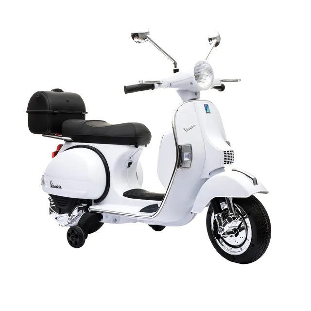 Licensed VESPA PX150 motorbike for kids bikes battery operated motorcycle ride on toy