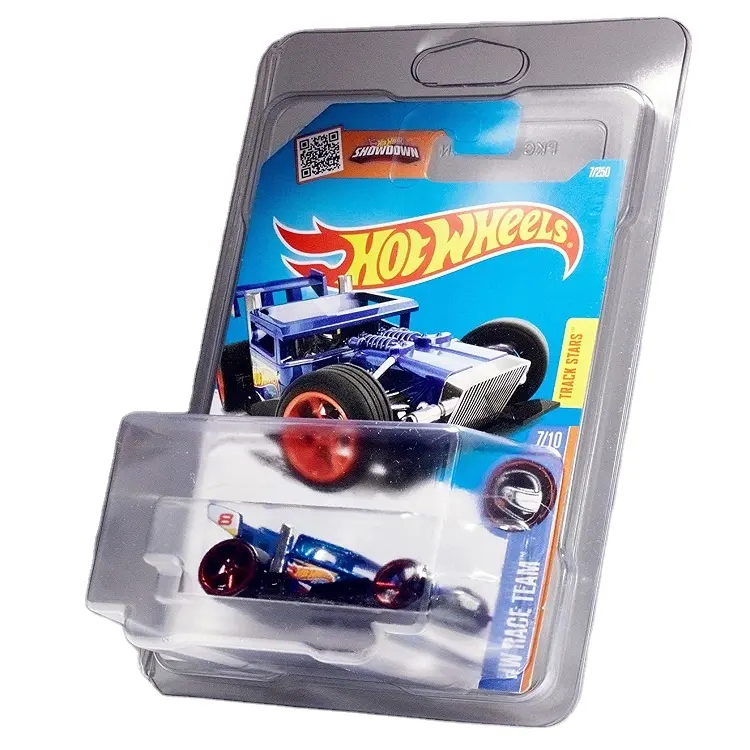 Schutzhülle Blister kartens chutz abdeckung für Kleinwagens pielzeug Clam shell Kunststoff verpackung Hot Wheels Protector