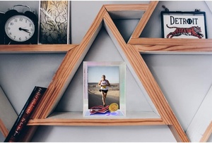 Iridescent Wall Mounted Tabletop Acrylic Shadow <strong>Box</strong> <strong>Deep</strong> Shadow <strong>Box</strong> <strong>Display</strong> Lucite Case Shadow <strong>Box</strong> <strong>Frame</strong> with Picture Slot - Product Image 5