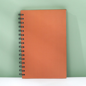 Cuaderno de negocios de rejilla horizontal simple al por mayor, Bloc de notas en blanco de hojas sueltas con cubierta de papel para estudiantes y reuniones de empresa - Product Image 6
