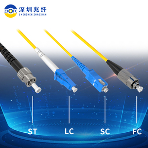 Pigtail de fibra óptica de modo único personalizado 9/125μm LC/SC/FC/ST utilizado para Telecom G652D para Protocolo TCP de red 4G parche óptico SC
