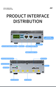 175 ad alte prestazioni supera 16GB AI Edge Computing Box AI algoritmo RS 485 Box integrato per l'ispezione stradale intelligente della robotica - Product Image 6