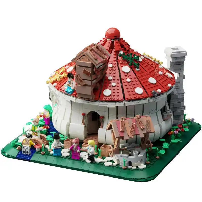 Juhang 86006 nuovi giocattoli regali di natale case prefabbricate mattoni casa dei funghi per blocchi modello Building Blocks giocattoli