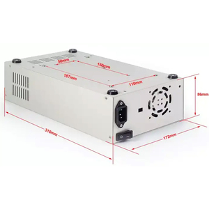 Corriente de voltaje ajustable, módulo de voltaje con voltímetro - Product Image 2