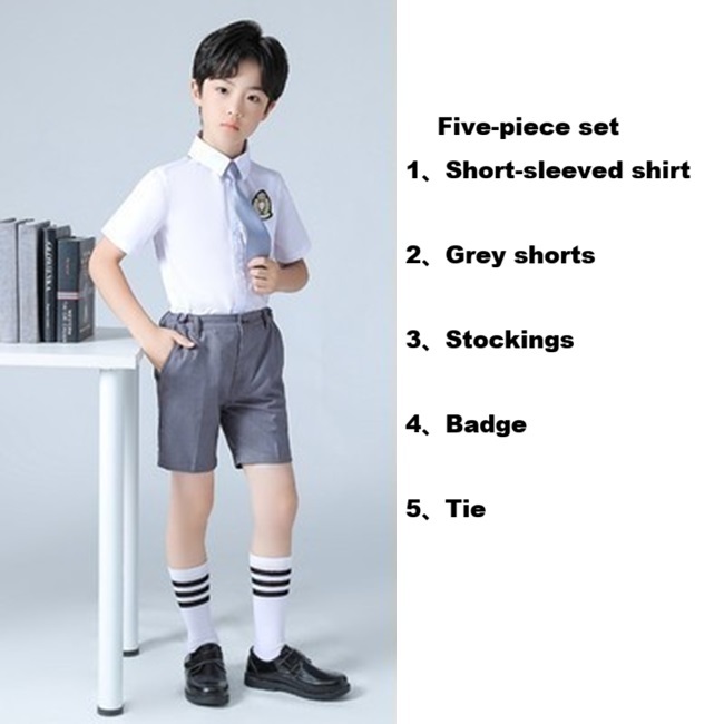 Gris 5 piezas niños