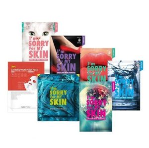2 Free Shipping Korea <strong>Collagen</strong> Extract PH-balanced Face Sheet Mask Im Sorry for <strong>My</strong> Skin PH5.5 Jelly Mask - Relaxing - Product Image 2