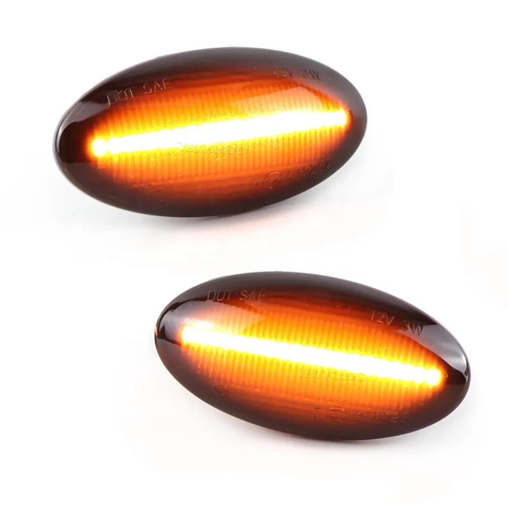 5 kinds Dynamic LED Turn Signals Side Marker Lamp For Suzuk Jimmy Ignis Swift SX4 Fiat Sedici Opel Vauxhall Sequential Indicator