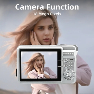 工場卸売FHd720P18MP写真デジタルカメラ8Xデジタルズーム2.7インチLCDスクリーンカメラ学生写真用 - Product Image 3