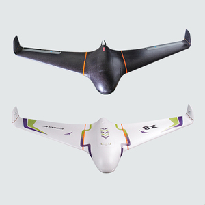 สกายวอล์คเกอร์ X8ใหม่ล่าสุดรุ่น FPV ปีกบินได้2120มม. โครงเปล่า2เมตร X-8เครื่องบิน EPO RC เครื่องบินสีดำ - Product Image 4