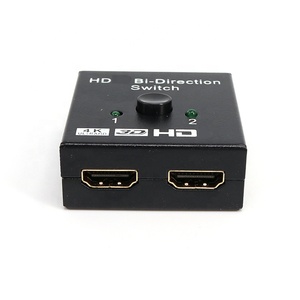 Convertidores divisores de vídeo HDTV de 2 puertos bidireccionales 4K 30HZ 2-1 interruptor HDTV para pantalla de ordenador portátil interruptor PS HDTV para