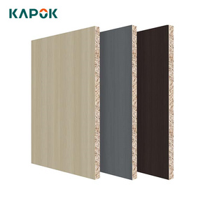 Customized Grain Colour Ply Thickness Waterproof Melamine Faced Synchronized Chipboard Particle Board <strong>Flakeboard</strong> for Furniture