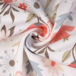 Latest Models Digital Print Stretch Terry Fabrics Polyester Baby Loop Terry Fabric <strong>Cloth</strong> Fabric for Clothings - Product Image 3
