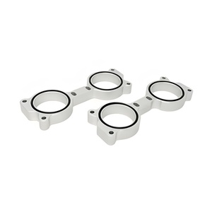 CNC Custom Turning Milling <strong>Machining</strong> Intake Manifold Spacers for WRX STI Model