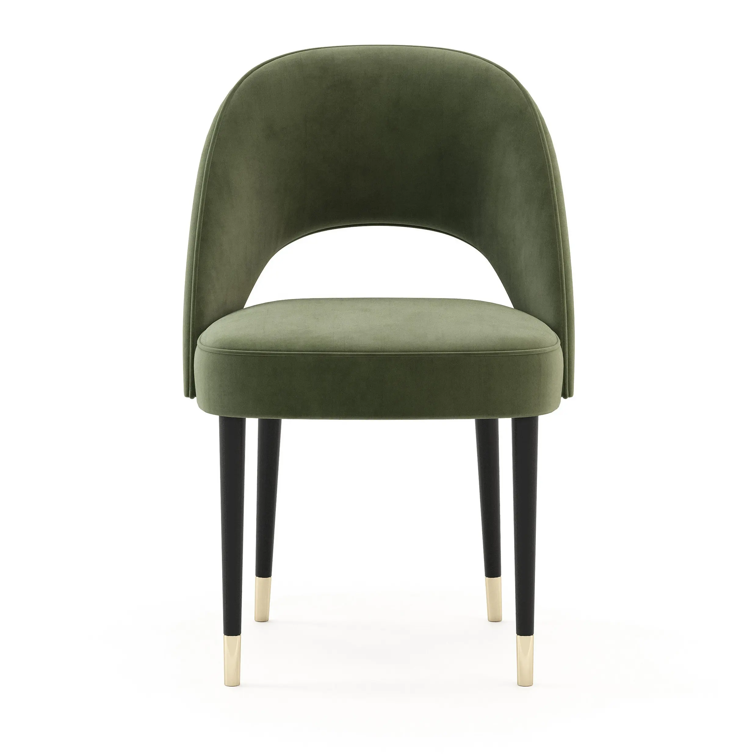 Cadeira de jantar em madeira maciça nórdica, tecido de veludo estofado verde, cadeira para sala de jantar, móveis para casa, cadeiras modernas para cozinha