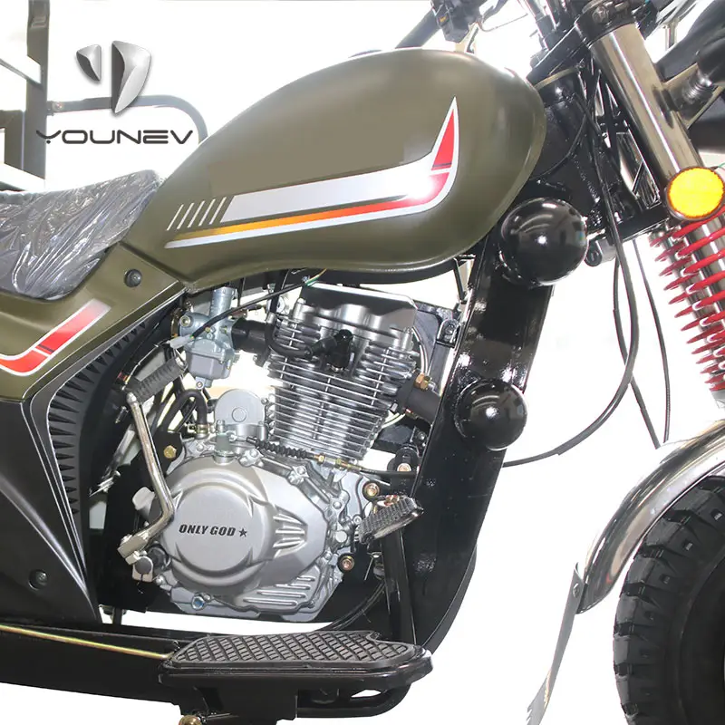YOUNEV 150CC yüksek performanslı yakıt kargo üç tekerlekli bisiklet özelleştirme için kullanılabilir sağ üç tekerlekli motosiklet