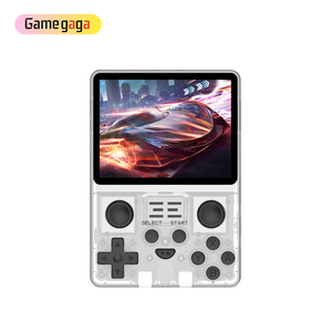 R36sゲームコンソールRGB20S 3.5インチHDレトロなハンドヘルドクラシックゲームハンドヘルドポケットビデオゲームコンソール15000 + PSP用ゲーム