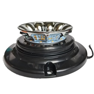回転LEDストロボライトDC10-30V電源LED警告灯磁気ベース付き緊急天井ランプストロボビーコン12PCSLED - Product Image 2