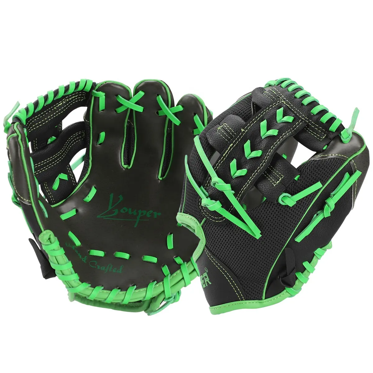 PVC a2000 guantes de béisbol guantes de softball