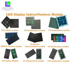 P6 yüksek kalite LED Panel HD LED ekran kartı LED matris tam renkli RGB SMD LED ekran kapalı - Product Image 5