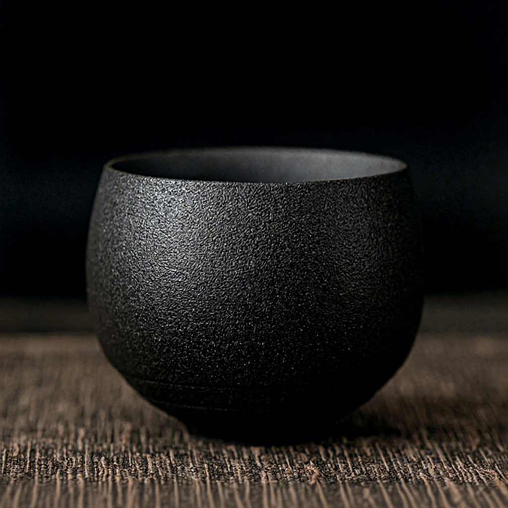 Ancient style jingdao cup (haijiao black)
