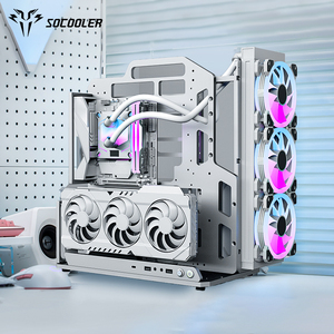 Socooler E-ATX Computer <strong>Case</strong> New Mode for RTX 4060 Ti GPU Aerometal Gaming <strong>PC</strong> Tower <strong>Case</strong> Used Product - Product Image 5