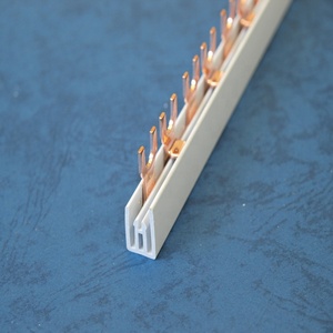 2P Fork <strong>Type</strong> Bus Bar Terminals Electrical Copper <strong>Busbar</strong> for Circuit Breaker - Product Image 3