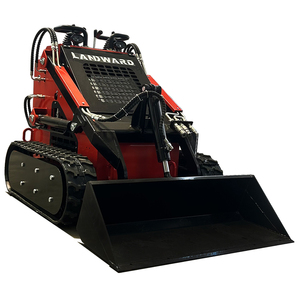 Mini <strong>Loader</strong> Factory With Attachments 1000kg Small Skid Steer <strong>Loader</strong> <strong>Loading</strong> and <strong>Unloading</strong> - Product Image 5