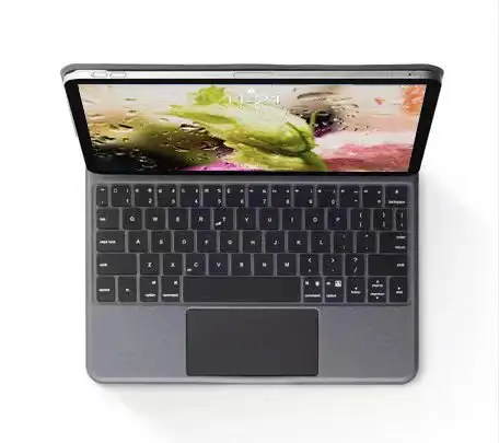 Teclado magnético mágico BT para ipad 10,9, 11 pulgadas, retroiluminado, de atracción magnética para ipad