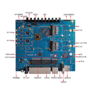 4G Mini GSM Trung Quốc Thiết Bị Mạng Quang Mạng 5G Sim Khe Cắm Thẻ Công Nghiệp LTE Wifi <span class=keywords><strong>Router</strong></span> Hội Đồng Quản Trị - Product Image 4