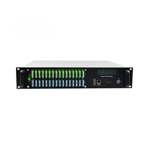 1550nm CATV PON WDM 64 porta 20dbm EDFA con LC per reti IP 4G TCP